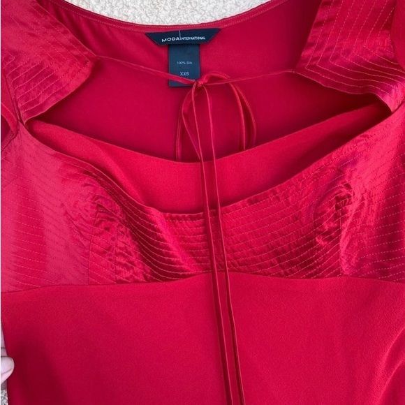 Victorias’secret moda international 100/% silk blouse - Picture 7 of 13